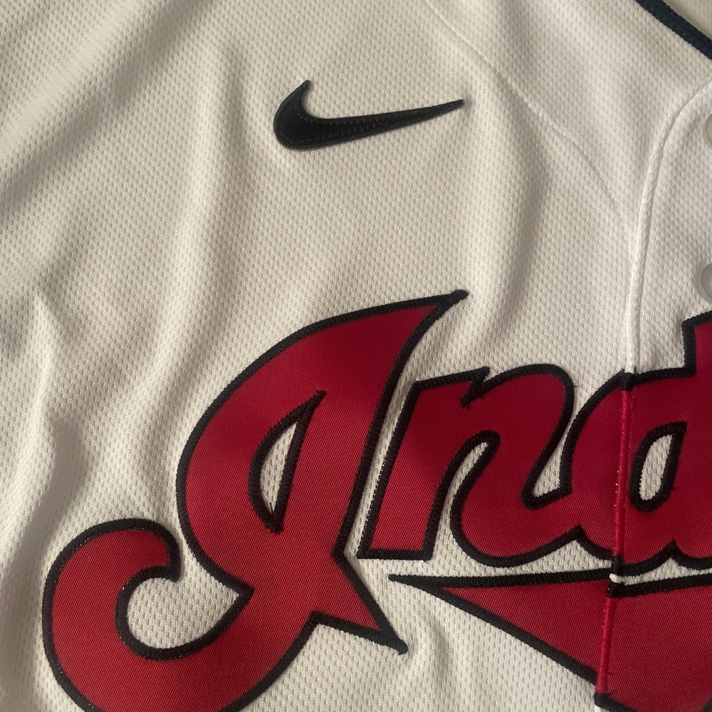 Indians Baseball Nike Authentic Collection Jersey 48 Cleveland Ohio Guardians - Picture 3 of 12